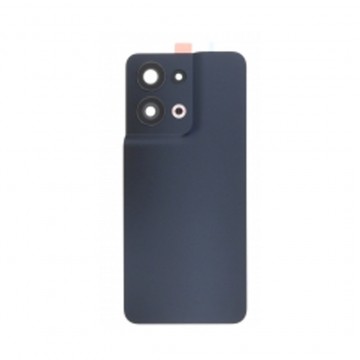 Vitre arrière pour Oppo Reno 8 5G Noir avec lentille caméra