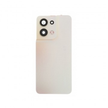 Vitre arrière pour Oppo Reno8 5G Or avec lentille caméra