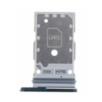 Tiroir carte Sim pour Samsung Galaxy S22 Ultra 5G Double Carte Vert