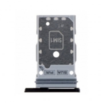 Tiroir carte sim pour Samsung Galaxy S22 5G/S22+ 5G Double Carte Version Phantom Noir