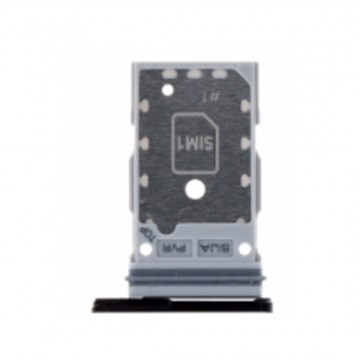 Tiroir carte sim pour Samsung Galaxy S22 5G/S22+ 5G Double carte Blanc