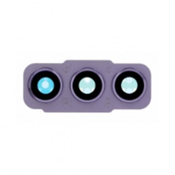 Lentille en verre caméra arrière pour Samsung Galaxy S21 FE 5G G990 Violet