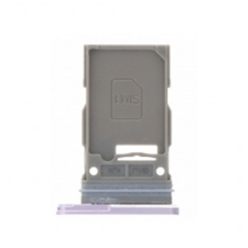 Tiroir carte sim pour Samsung Galaxy S21 FE 5G G990 Simple Carte Version Violet
