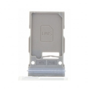 Tiroir carte Sim pour Samsung Galaxy S21 FE 5G G990 Simple Carte Argent