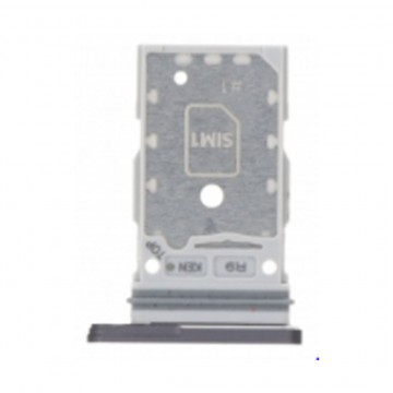 Tiroir carte sim pour Samsung Galaxy S21 FE 5G G990 Double Carte Noir