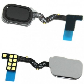 Nappe capteur d'empreinte pour Samsung Galaxy J6 2018 (J600F) black / Noir