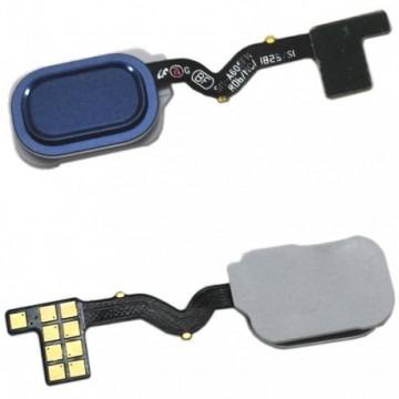 Nappe capteur d'empreinte pour Samsung Galaxy J6 2018 (J600F) Bleu