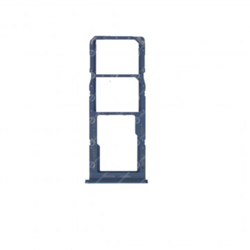 Tiroir Double SIM PREMIUM pour Samsung Galaxy M22 Bleu
