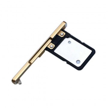 Tiroir Carte SIM avec Capuchon de Carte pour Sony Xperia XA1 Plus simple Carte Or