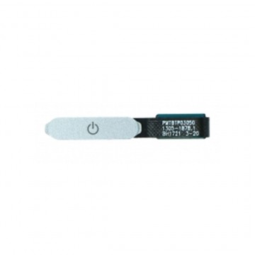Bouton power & Lecteur d'empreinte (Fingerprint) pour Sony Xperia XZ Premium Argenté Argente