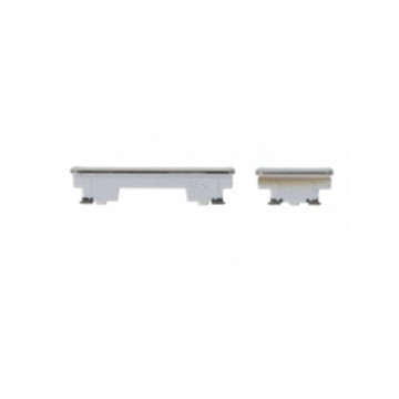 Bouton Power ON/OFF Volume pour Samsung Galaxy A52s 5G A528 2pcs in one set Blanc