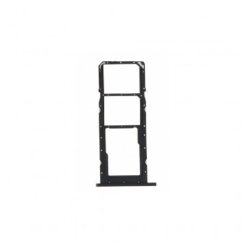 Tiroir carte sim pour Samsung Galaxy A03 A035 Double sim Noir