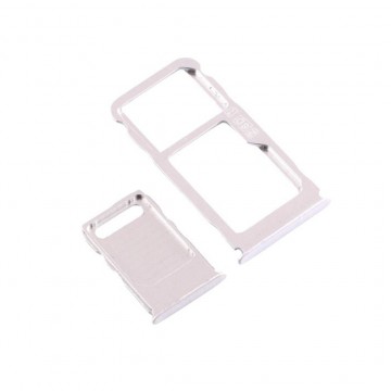 Tiroir carte sim pour Nokia 3.1 Plus double sim blanc