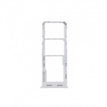 Tiroir carte sim pour Samsung Galaxy A23 A235 Double sim Blanc