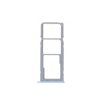 Tiroir carte sim pour OPPO A17 CPH2477 Double sim bleu