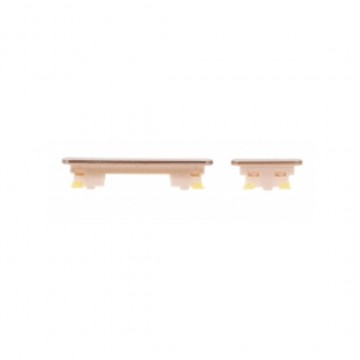Bouton Power ON/OFF Volume pour Samsung Galaxy A33 5G A336 2pcs in one set Or