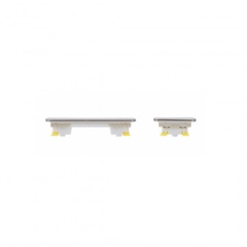 Bouton Power ON/OFF Volume pour Samsung Galaxy A33 5G A336 2pcs in one set Argent