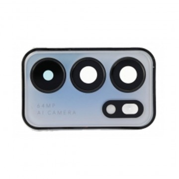 Lentille en verre caméra arrière pour Oppo Reno6 5G CPH2251 Blue
