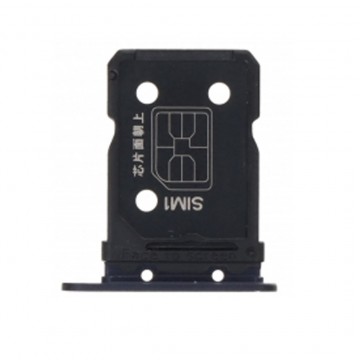 Tiroir carte sim pour Oppo Reno6 5G CPH2251 Double sim Noir