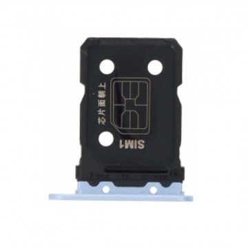 Tiroir SIM Premium pour Oppo Reno 6 5G - Bleu