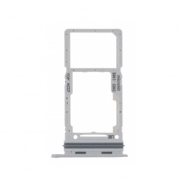 Tiroir carte sim pour Samsung Galaxy A33 5G A336 Double sim Argent