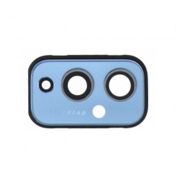 Lentille en verre caméra arrière pour OnePlus 9 Bleu