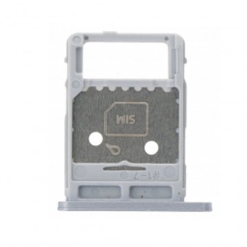 Tiroir SIM + SD pour Samsung Galaxy Tab S7 FE T736B Argenté