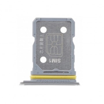 Tiroir carte sim pour Realme GT2 blanc