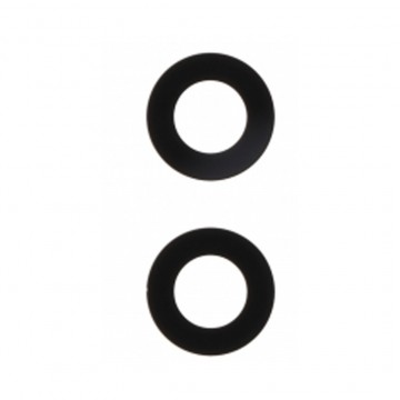 Lentille caméra arrière pour Samsung Galaxy A04 A045 Noir 2pcs in one set