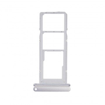 Tiroir carte sim pour Samsung Galaxy A14 5G A146 Double sim blanc