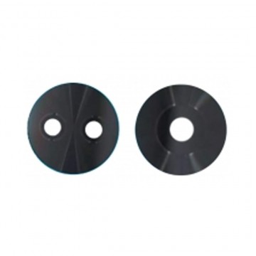 Lentille caméra arrière pour OPPO A17 CPH2477 2pcs in one set Noir