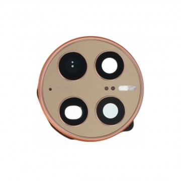 Lentille en verre caméra arrière pour Huawei Mate 50 Pro Doré