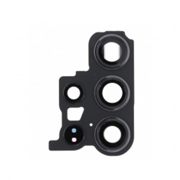 Lentille en verre caméra arrière pour Samsung Galaxy S23 Ultra Noir