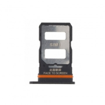Tiroir carte sim pour Xiaomi Poco X5 Pro Dual Card Noir