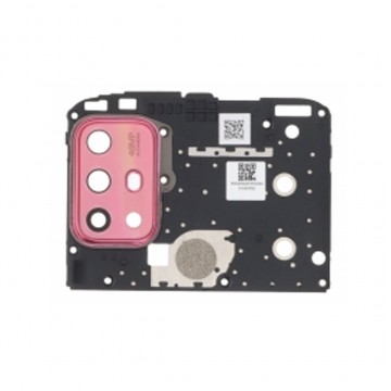 Support Carte Mère Avec Lentille Caméra Arrière pour Motorola Moto G20 Rose