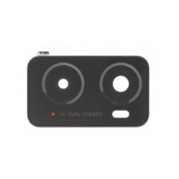 Lentille en verre caméra arrière pour Oppo A76 CPH2375 Noir