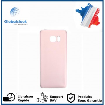 Vitre arrière pour Samsung Galaxy S7 Edge rose