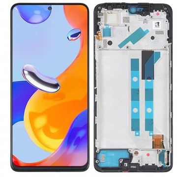Écran pour Redmi Note 11 Pro 5G avec Outils Noir LCD sur châssis