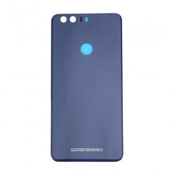 Vitre arrière (cache batterie) pour Huawei Honor 8 Bleu + Logo