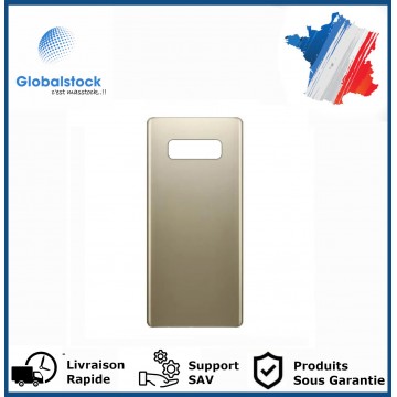 Vitre arrière pour Samsung Galaxy note 8 Or