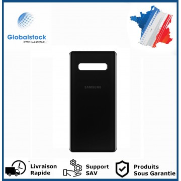 Vitre arrière pour Samsung Galaxy S10 plus G975F noir