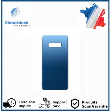 Vitre arrière pour Samsung Galaxy S10e G970F bleu