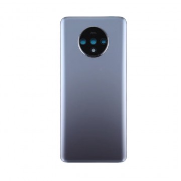 Vitre arrière pour OnePlus 7T Argent avec lentille caméra