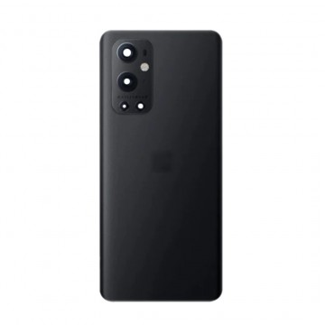 Vitre arrière pour Oneplus 9 pro Noir avec lentille caméra