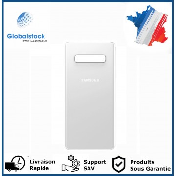 Vitre arrière pour Samsung Galaxy S10 plus blanc