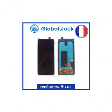 Ecran LCD + Vitre Tactile pour Samsung A6 Plus 2018 (A605FN) Noir