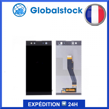 Ecran LCD + Vitre tactile pour SONY XPERIA XA2 ULTRA Noir  + Outils