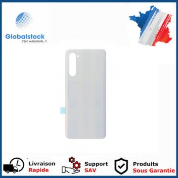 Vitre arrière ( Cache batterie) avec adhésive pour Oppo Find X2 Lite Blanc