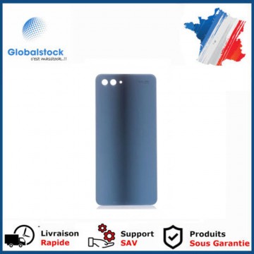 Vitre arrière (cache batterie) avec Adhésif pour Huawei Nova 2S Gris + Logo