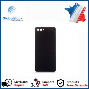 Vitre arrière (cache batterie) avec Adhésif pour Huawei Nova 2S Noir + Logo